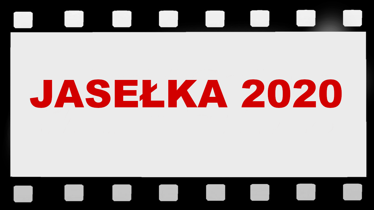 Obraz przedstawia kliszę filmową z czerwonym napisem JASEŁKA 2020